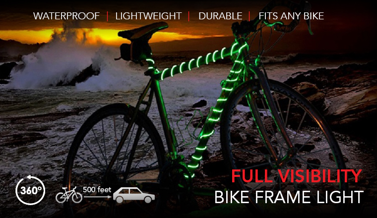 Bicycle frame lights online